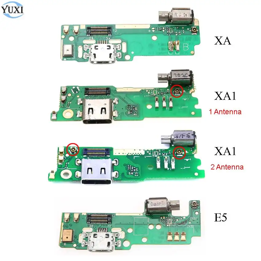 Гибкий кабель для Sony Xperia XA F3111 F3112 F3113 XA1 G3121 G3125 G3112 E5 разъем зарядки USB|Шлейфы