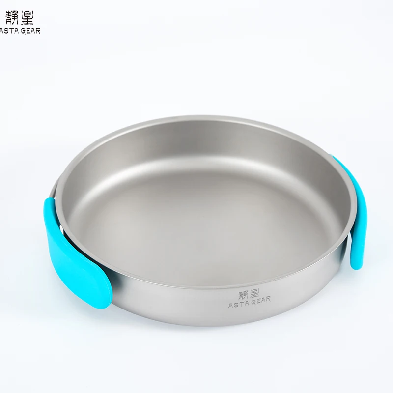 Набор посуды ASTAGEAR из чистого титана уличный для кемпинга портативный фонарь