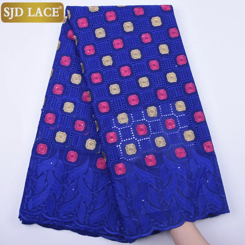 

SJD LACE 2020 New African Lace Fabric High Quality Cheap Sale Swiss Voile Lace In Switzerland For Nigerian Wedding Material1850B