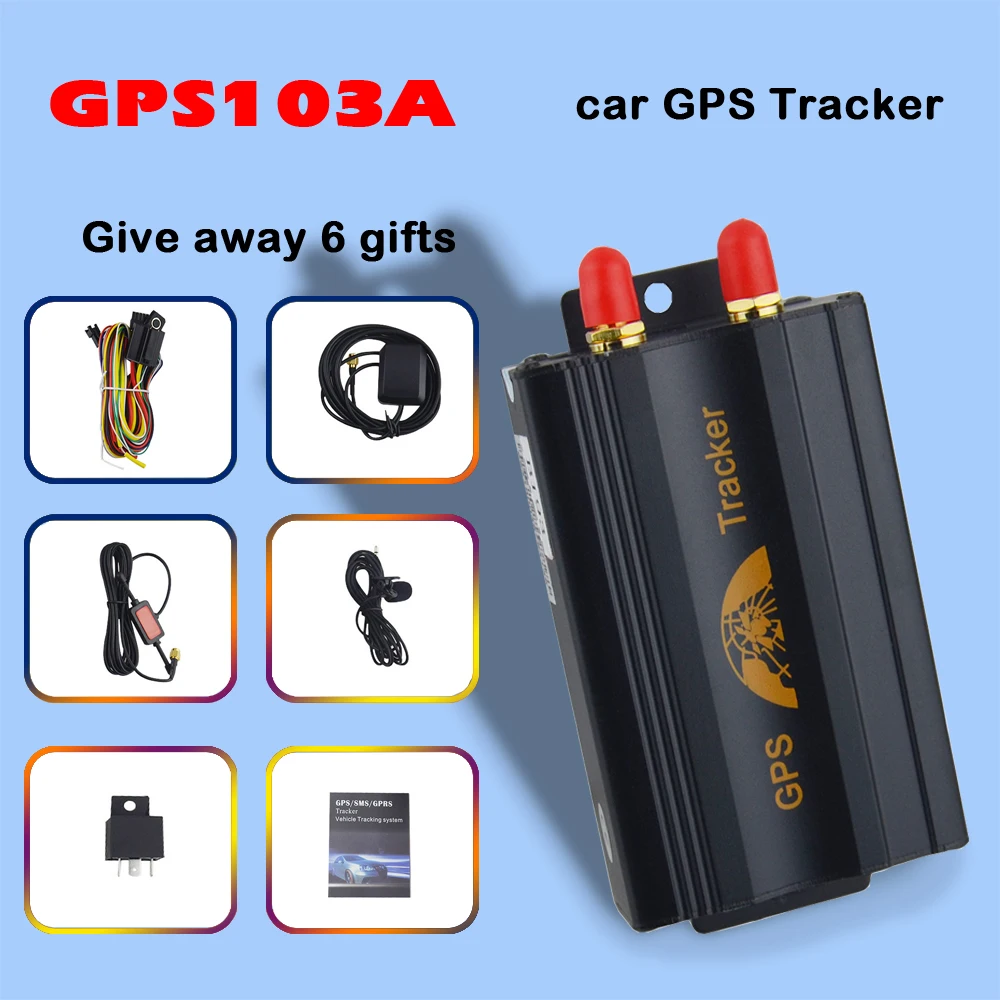 Новое поступление! GPS-трекер 3G GPS 103A-3G для автомобиля универсальный GSM/GPRS трекер