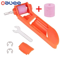 oauee 1 set corundum grinding wheel drill bit sharpener titanium drill portable drill bit powered tool parts dropshipping