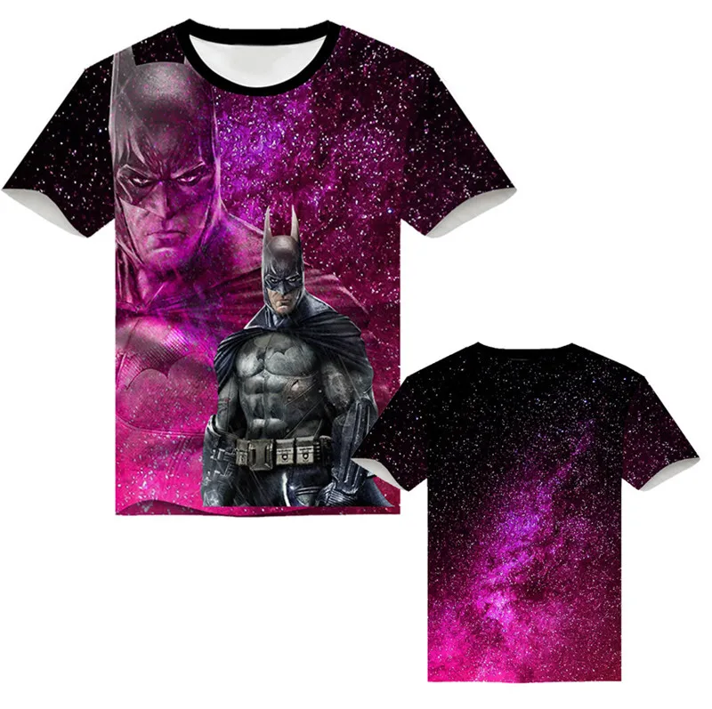 

Disney Marvel Comics 2021 Batman 3D printed short sleeve The Dark Knight T-shirt Hip Hop Gothic Harajuku T-shirt
