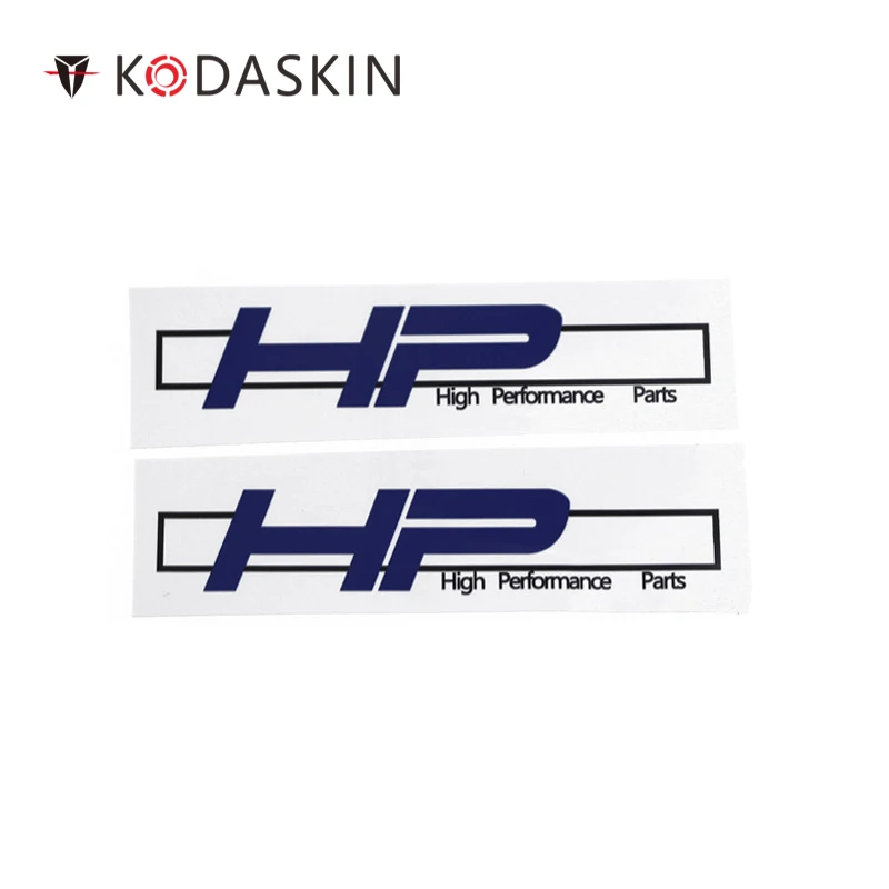 KODASKIN Аксессуары для мотоцикла HP автомобильные наклейки с эмблемой HP2 HP4 (одна