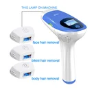 Машинка для лазерного удаления волос Mlay IPL для женщин, устройство для перманентного удаления волос с 3 лампами для эпиляции, 500000 вспышек