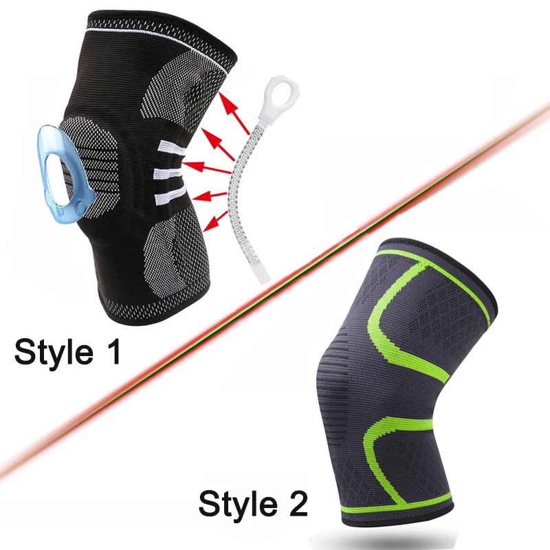 Спортивные наколенники для взрослых защитная защита бега велоспорта эластичные