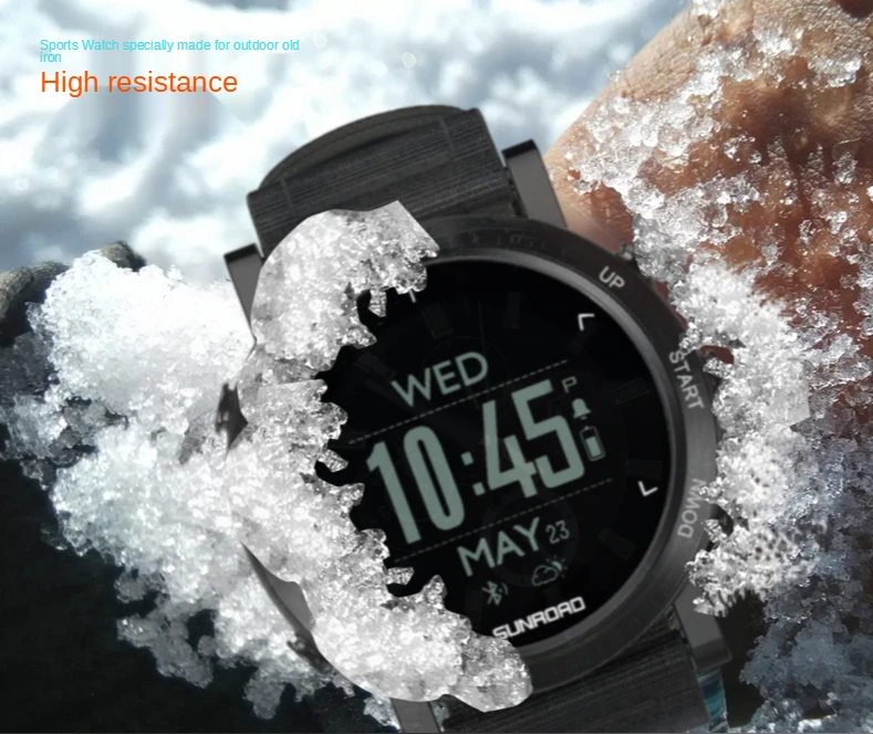 

Cy Outdoor Beidou GPS Positioning Mountaineering Altitude Air Pressure Running Sports Matching Speed Heart Rate Swimming Watch