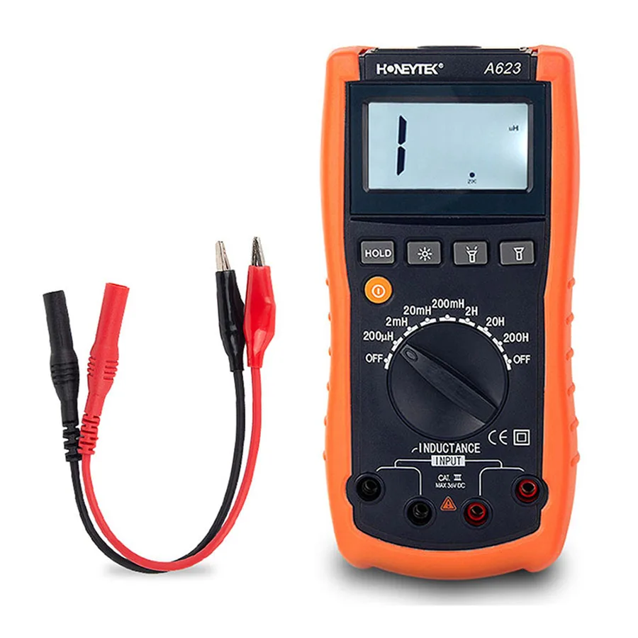 Цифровой тестер профессиональный измеритель индуктивности 200μH 200H с