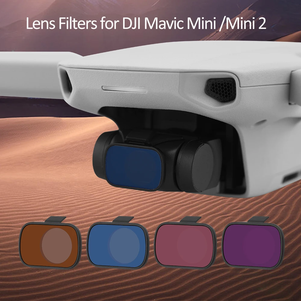 

Camera Lens Filter for DJI Mavic Mini/Mini 2/Mini SE ND4 ND8 ND16 ND32 Lens Filters Kit Protection Anti-scratch Accessory