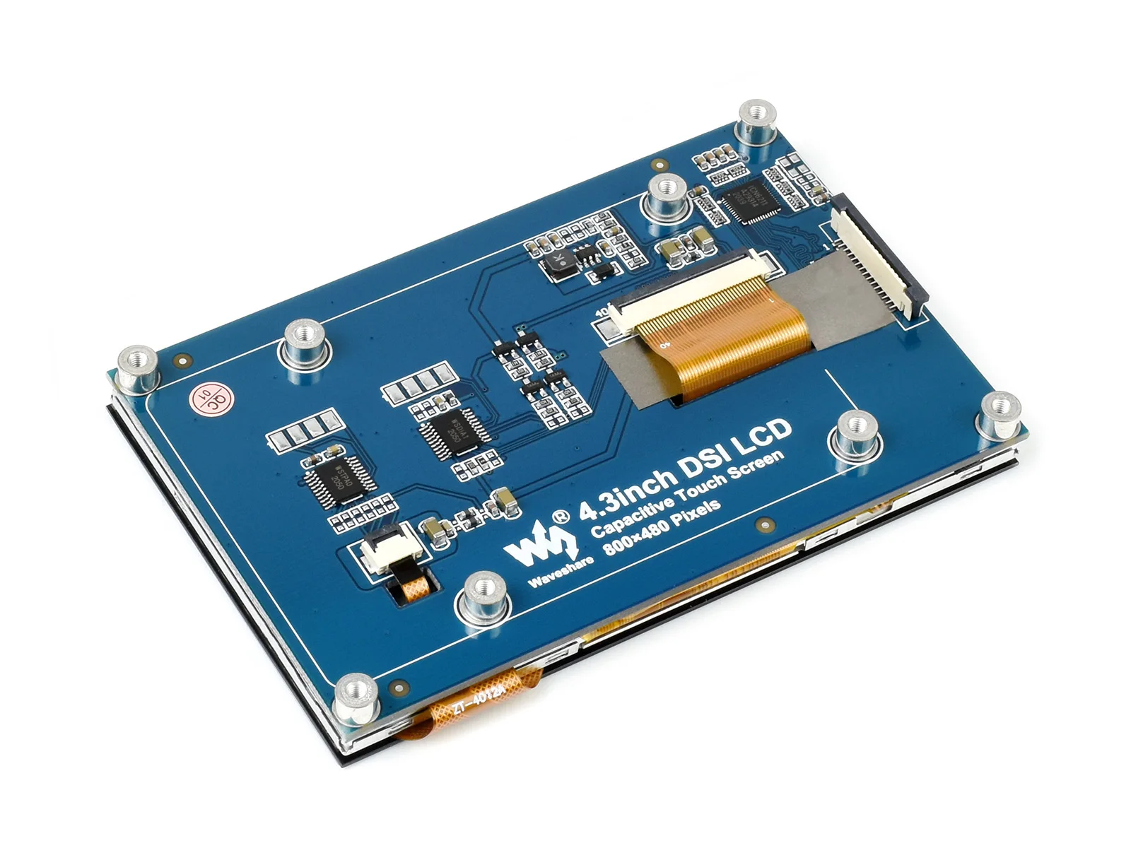 Waveshare 4 3 дюймовый емкостный сенсорный дисплей для Raspberry Pi 800*480 ips широкоугольный