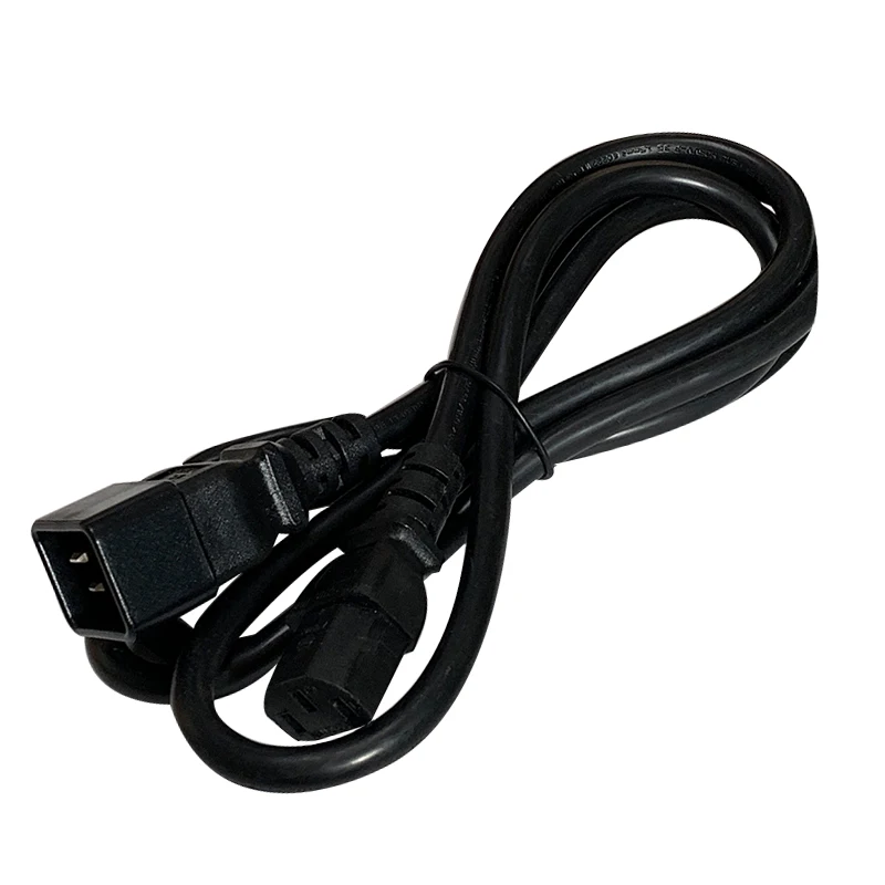 C13 C20 IEC 320 Женский к IEC320 Штекерный 3*1 5 мм квадратный Удлинительный Кабель питания