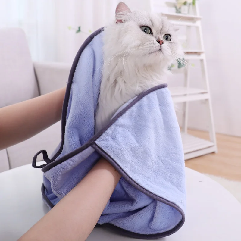 Hoopet полотенце для кошек и собак домашних животных быстросохнущее впитывающее