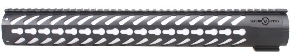 Векторная Оптика Тактический KeyMod 16,5 дюймов поплавок Handguard Пикатинни Крепление подходит. 223 AR15 M4 M16 черный или OD зеленый цвет