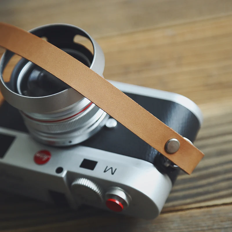 Основной растительного дубления кожаный Британский 595 ремень для камеры Leica sony Fuji