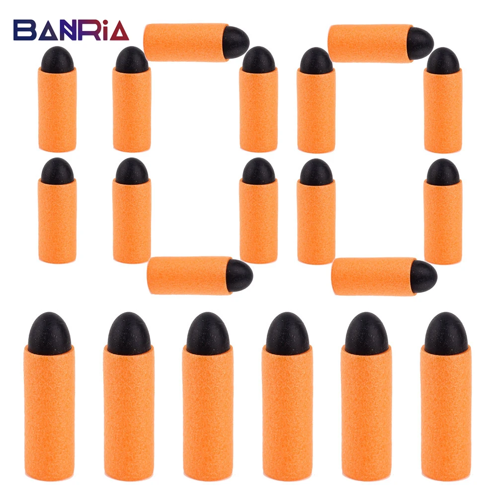 100 шт./лот короткие пули для Nerf ACC Gen 3 TPR мягкая жесткая артефакт короткая дротика