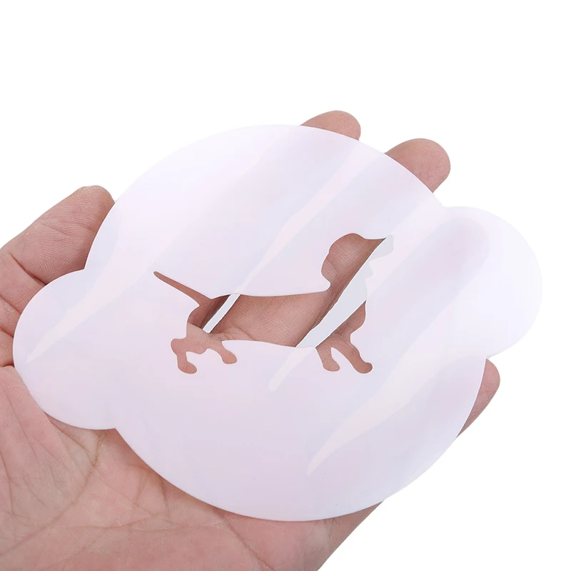 12 шт мультфильм торт трафареты печенье инструменты для выпечки сито сахарной