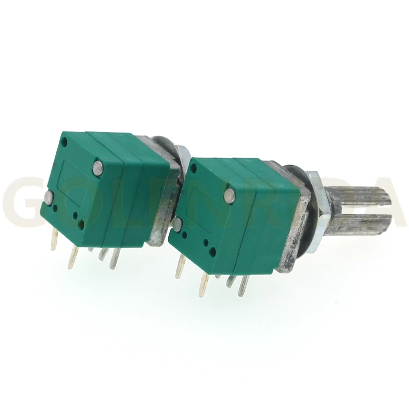 5 шт. RV097NS 50K однокомпонентный потенциометр B50K с переключателем звука контактный