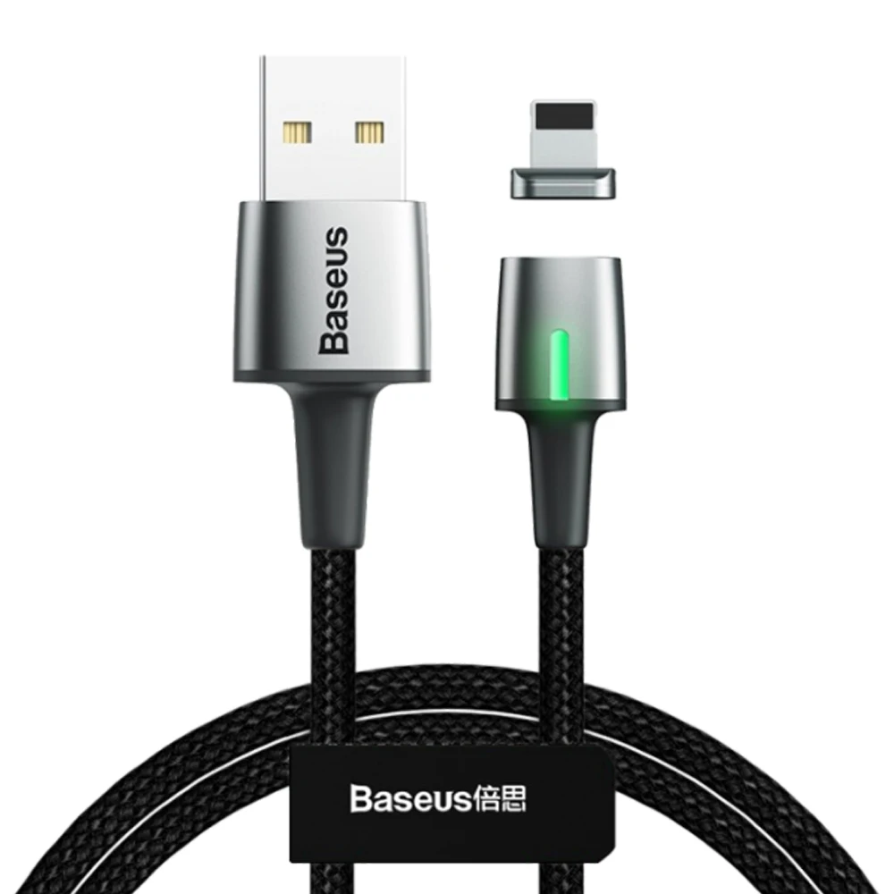 Кабель для зарядки смартфона Baseus Zinc Magnetic Cable USB кабель магнитный