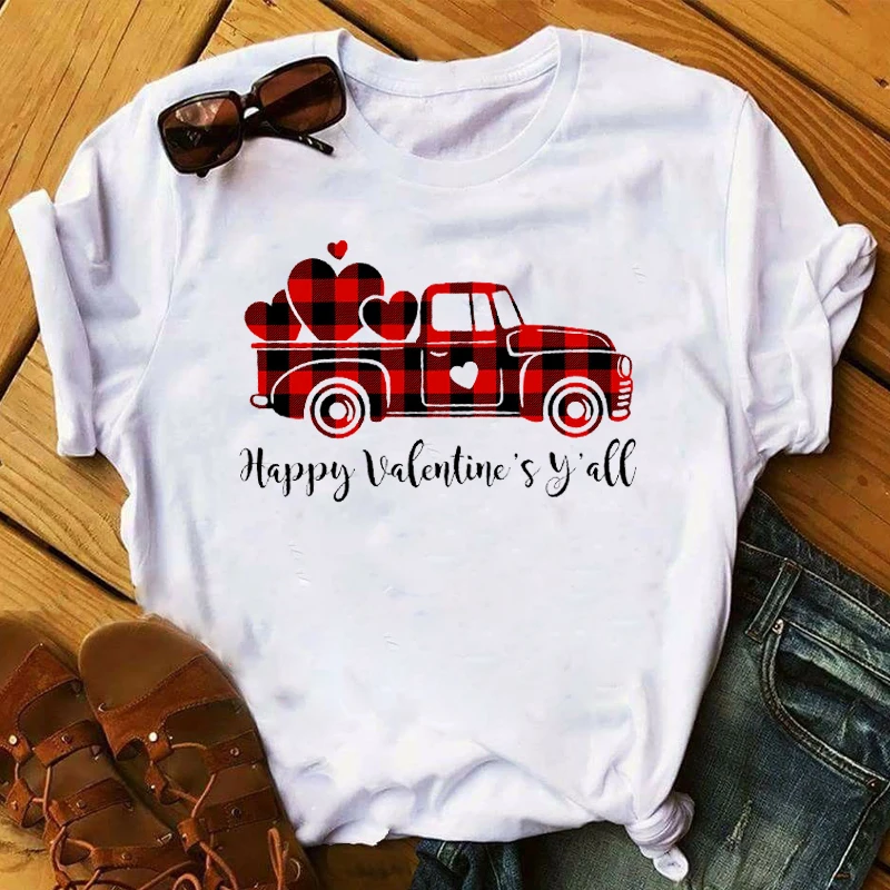 

Women Cactus Graphic Leopard Female Print 2020 Valentine's Day Top Clothes Lady Ladies Womens Tee T-Shirt T Shirt T-shirts