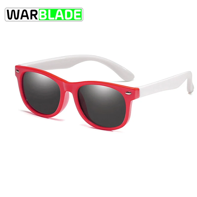 18Color Fashion Children Sunglasses Boys Girls Kids Polarized Sun Glasses TR90 Silicone Safety Baby Eyewear UV400 Oculos | Спорт и