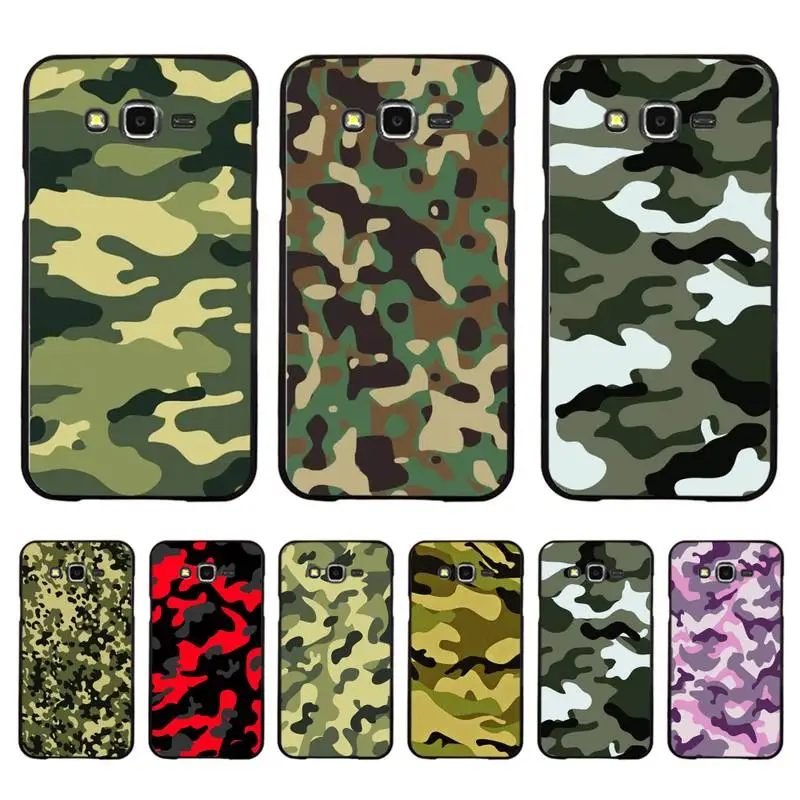 

Army Green Camouflage Phone Case For Samsung Galaxy J4plus J6 J5 J72016 J7prime for J7Core J6plus