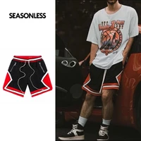 seasonless mens classic basketball shorts for men mesh with pocket high street hip hop relaxed fit
