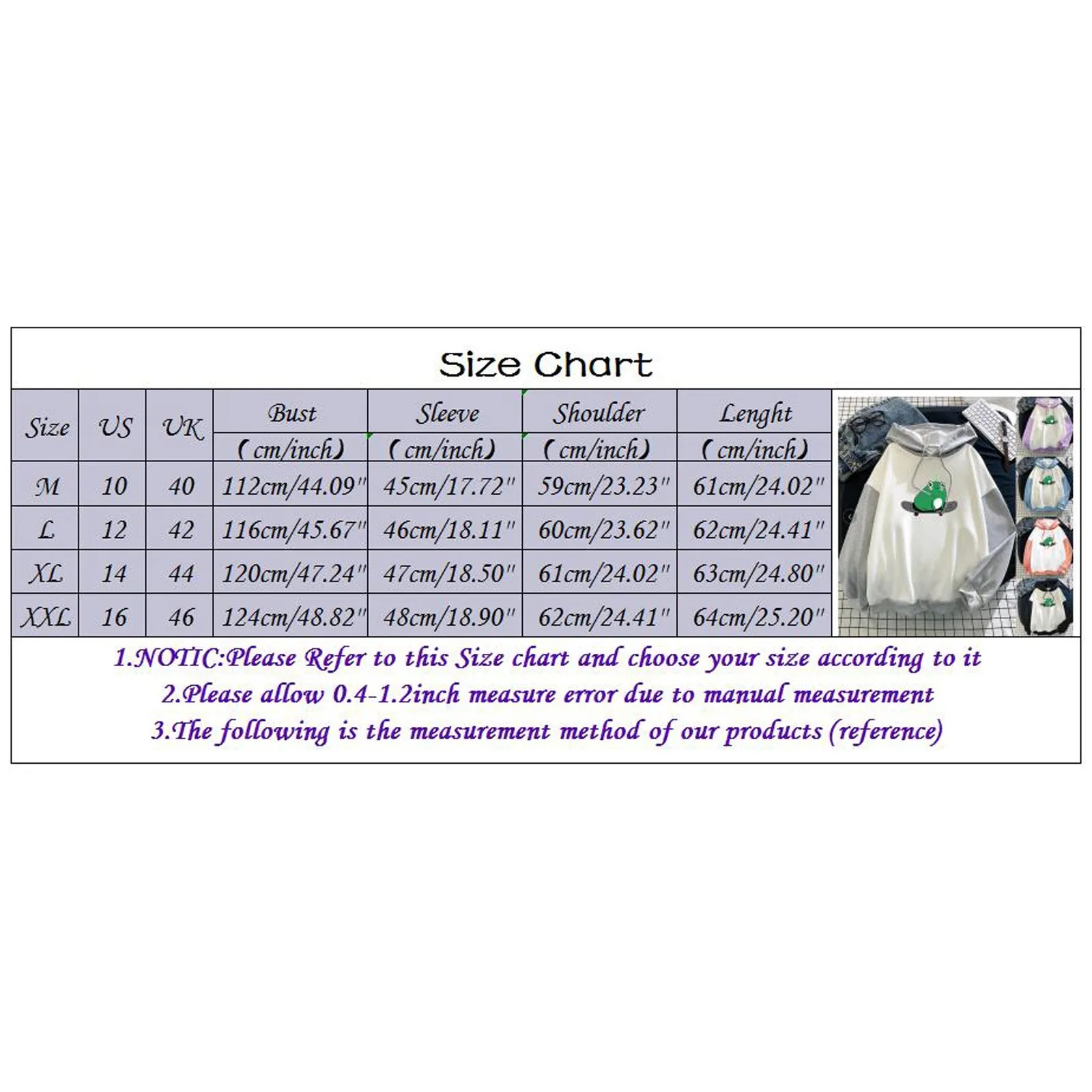 

Lady's Fashion New Stitching Cute Animals Hoodie Skateboard Printing Pattern Sweatshirts Pullovers Hoodies Long Sleeves