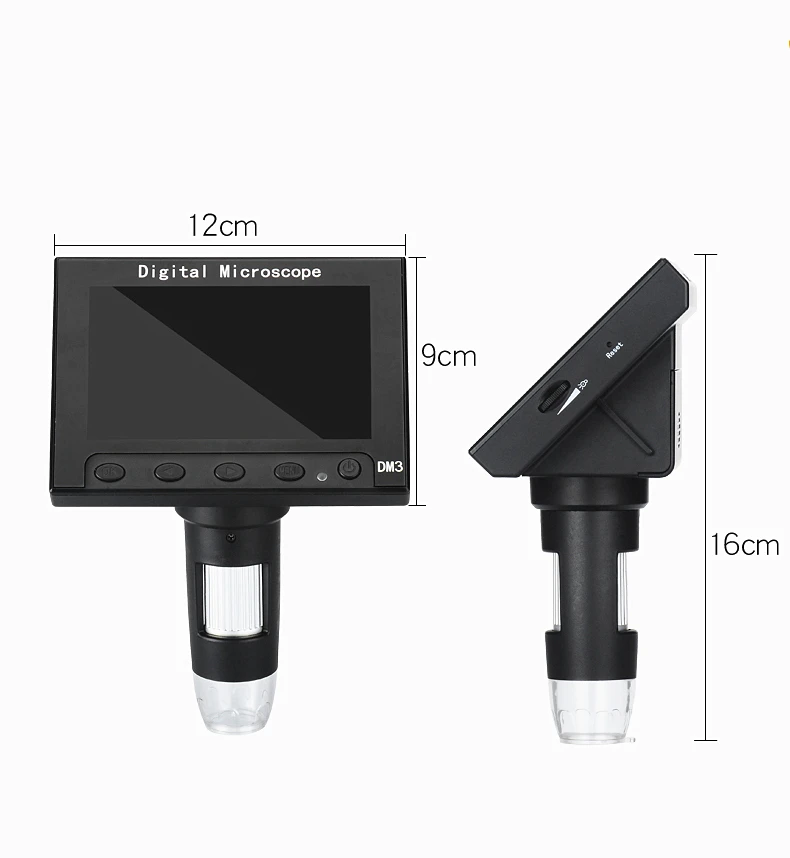 Цифровой USB микроскоп 1000X портативный электронный видеомикроскоп для пайки