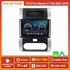 Автомагнитола 2DIN, 6 + 128 ГБ, Android 11, для Nissan X-Trail 2 T31 XTrail 2007 - 2015