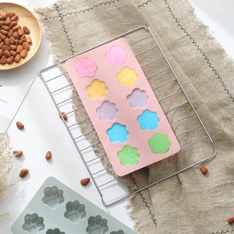 Кошачий коготь силиконовая формочка для выпечки аксессуар конфитюр Шоколад