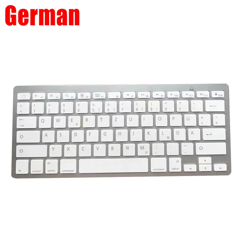 Беспроводная клавиатура Bluetooth 3 0 для планшета ноутбука Поддержка iOS Windows Android HSJ-19 |