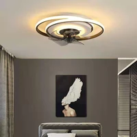 european modern simple ceiling fan room bedroom living room household ceiling lamp ceiling fan decorative lamp ceiling fan lamp