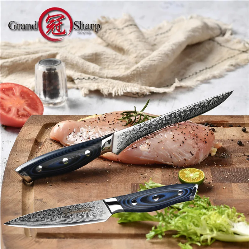 Grandsharp набор кухонных ножей 2 шт. универсальный нож для обвалки наборы шеф-повара
