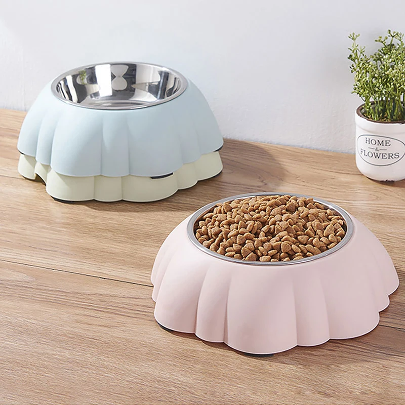 

Dog Bowl Stainless Steel Pet Bowl Nonslip Pet Feeding Bowl Dog Food Bowl Cat Water Bowl Dog Feeders Dish Detachable Bowl