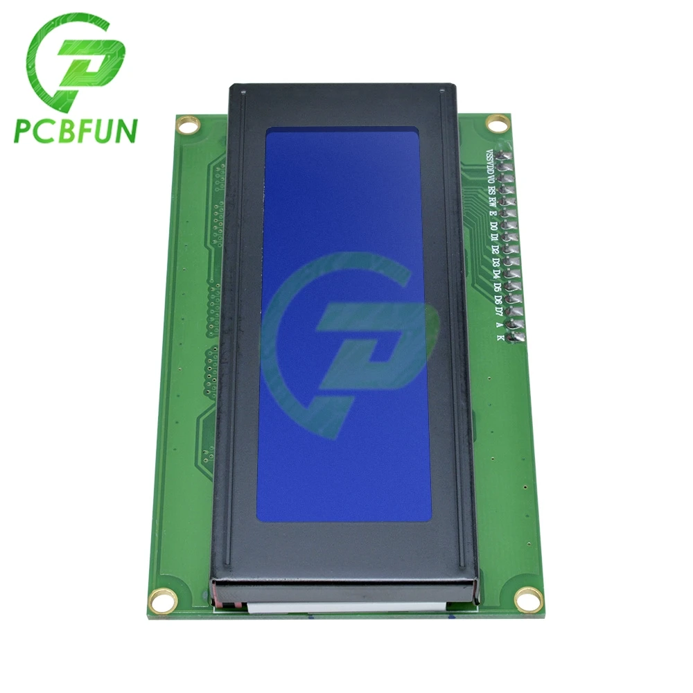 Желтый/Синий ЖК-дисплей 2004 + I2C 20x4A символьный ЖК-дисплей/w IIC/I2C/TWI/стандартный