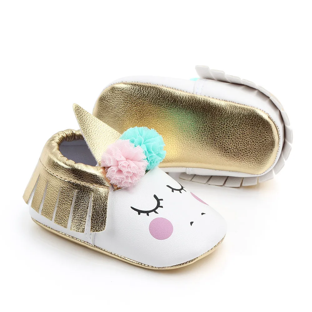 

New Arrival 2019 First Walkers Baby Girl Shoes Newborn Spring & Autumn Cartoon Bow Tassel Infant Toddler Baby Moccasins Shoes