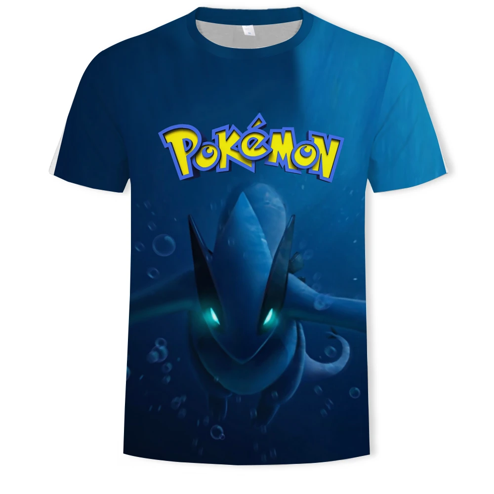

[Free Shipping] New summer Funny Anime 3D Printing Cool comfortable T-shirt Fashion Personality Casual Kids Parent-child T-shirt
