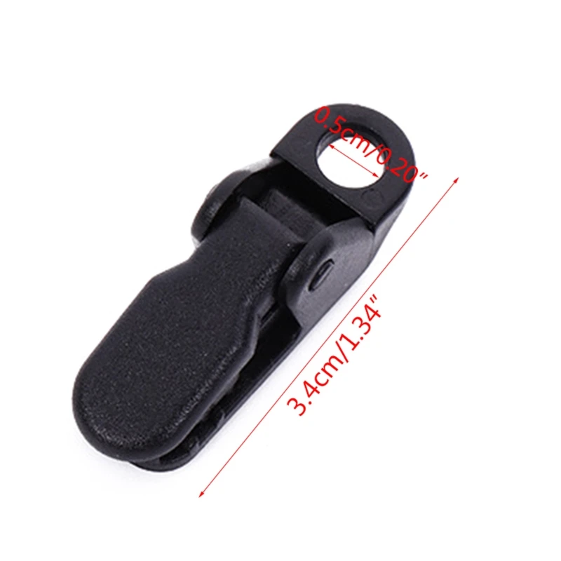 10 Pcs Caravan Jaw Grip Trap Tent Awning Canopy Windproof Clamp Tighten Tool Tarp Canvas Clip Snap Gripper