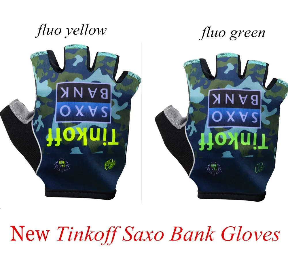 TINKOFF перчатки для велоспорта с полупальцами, Нескользящие гелевые накладки, флуоресцентные цвета, перчатки для горного велосипеда, перчатки для мужчин и женщин, спортивные велосипедные перчатки