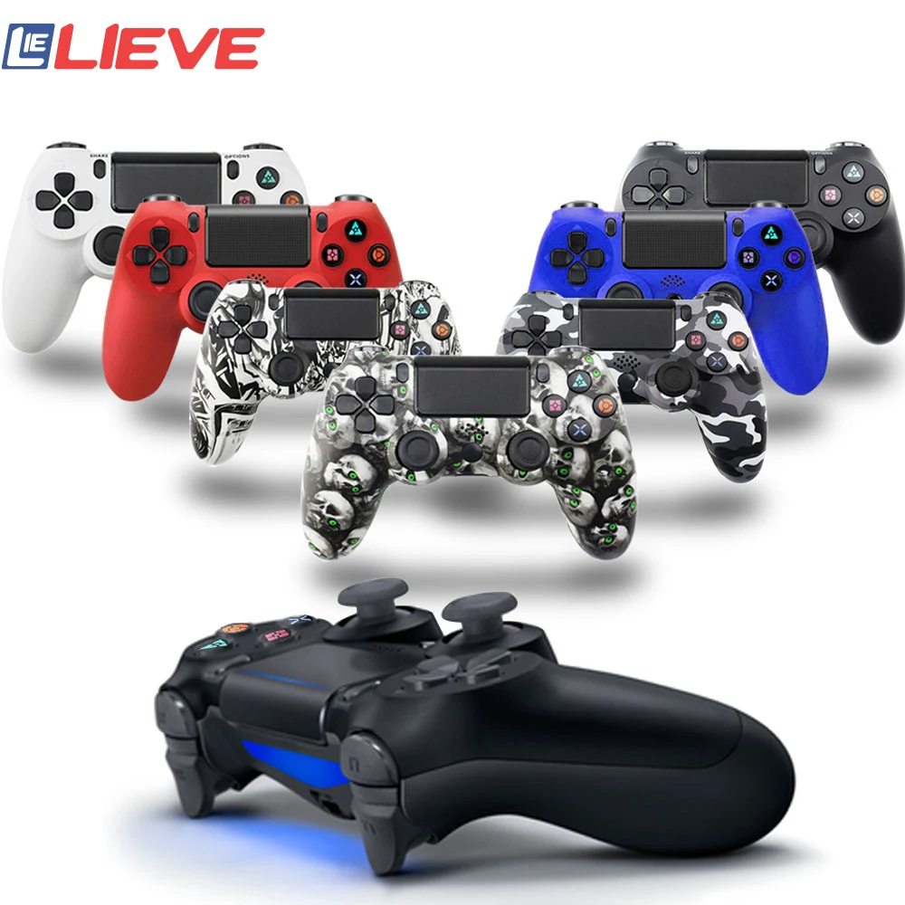 Проводной геймпад Bluetooth джойстик для PS4 контроллер беспроводная консоль PS3