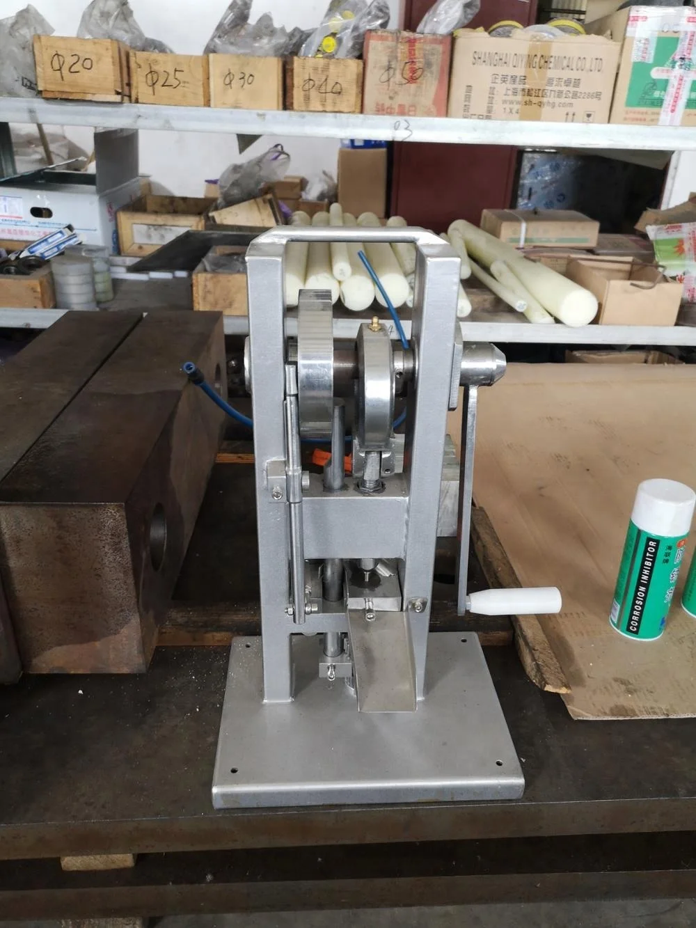 

Tdp-0 (A) Manual Tablet Press/TDP0 single tablet press/manual pill making machine made in Shanghai Tianfeng