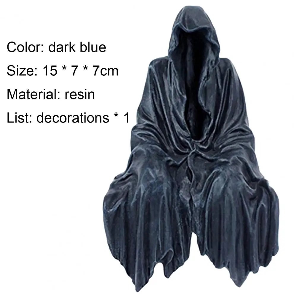 

Gothic Figurine Delicate Waterproof Resin Outdoor Decoration Reaper Statue for Gift