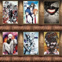family decoration japan high popularity anime tokyo ghoul painting canvas posters prints cuadros wall art pictures home decor