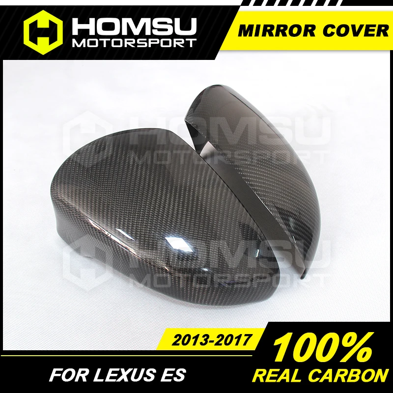 Крышка для зеркала из углеродного волокна Le-xus ES зеркало заднего вида 2013-2017 замена