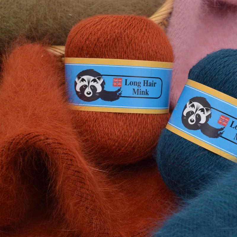 50 + защита от ультрафиолета 20 г удлиненном плюше Норка кашемир пряжа