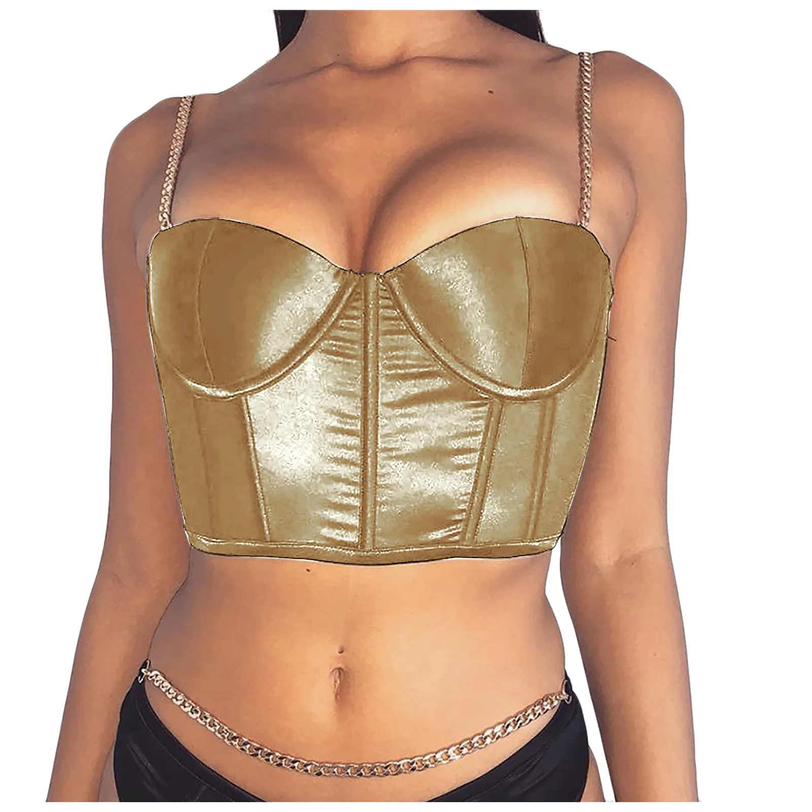 2021 летний женский топ на бретельках сексуальные женские майки атласное бюстье