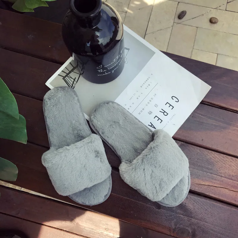 Большие размеры 36-41 Популярные женские шлепанцы Обувь на плоской подошве Модная