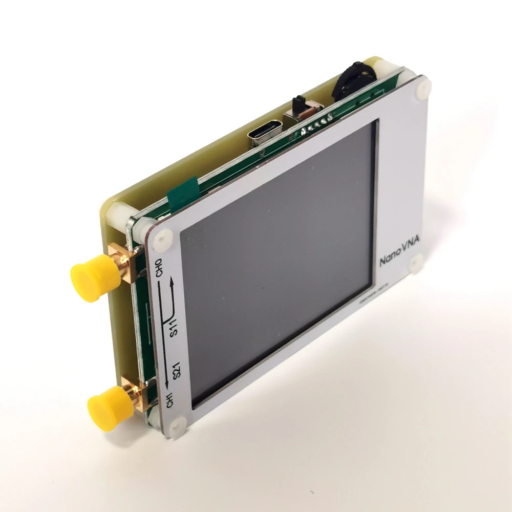 NanoVNA векторный сетевой анализатор цифровой сенсорный экран коротковолновой MF HF VHF UHF антенный анализатор стоящая волна с батареей