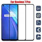 Защитное стекло для Oppo realme 7pro, 7 Pro, полное покрытие, закаленное, 3 шт.