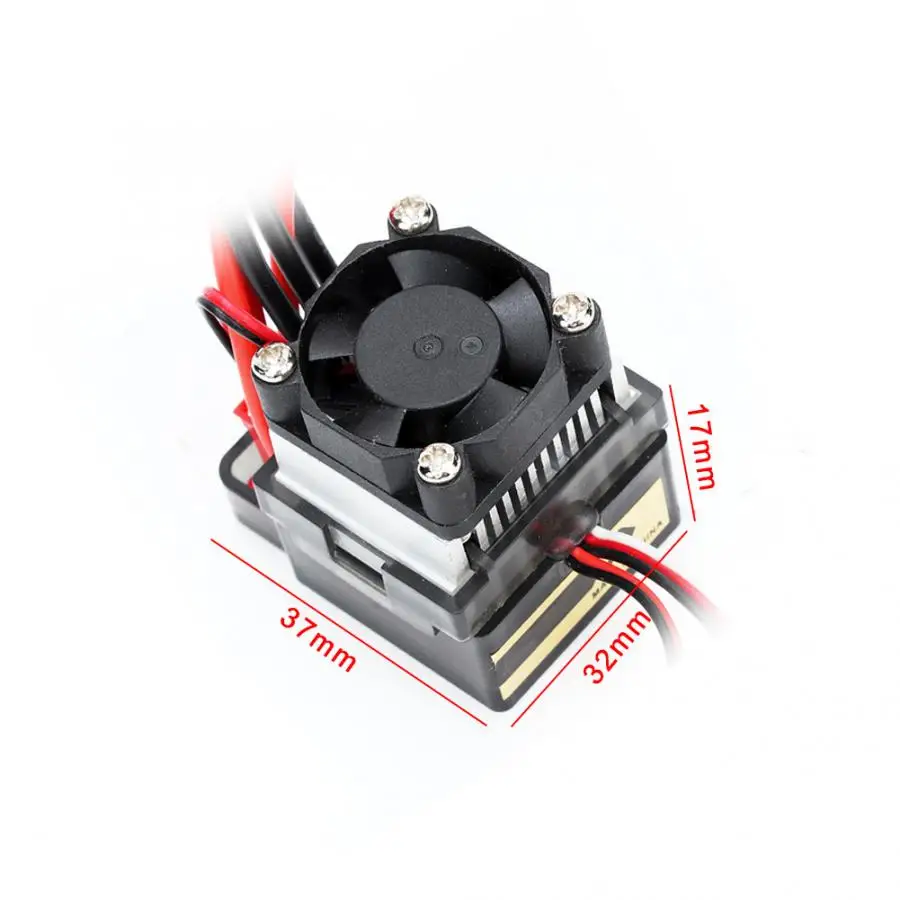High Voltage 320A Brushed Electronic Speed Controller Smooth Control Linearity ESC for RC Car Accessory | Игрушки и хобби