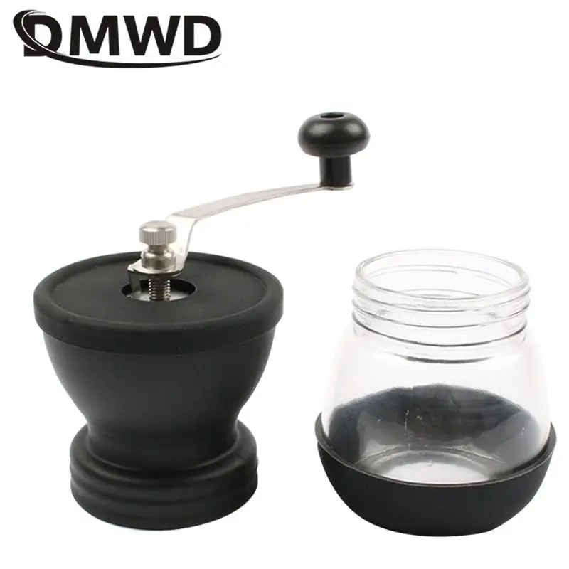DMWD кофемолка ручная мельница для зерна Кофе Bean шлифовальный станок Spice Кунжута
